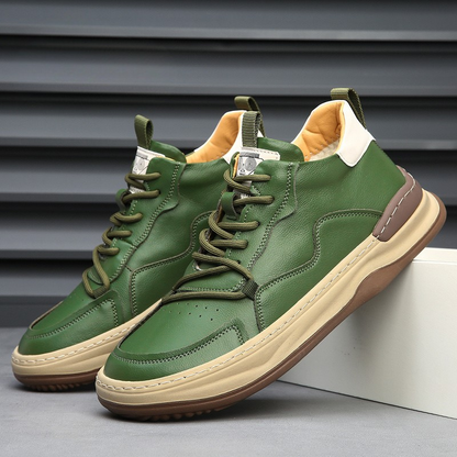 ALBERTANO LEATHER SNEAKERS