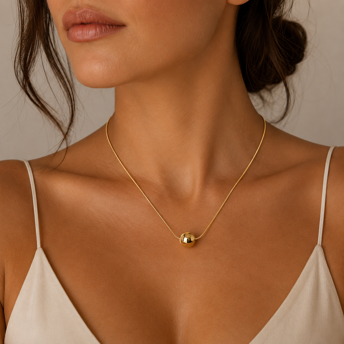 Bead Pendant Necklace