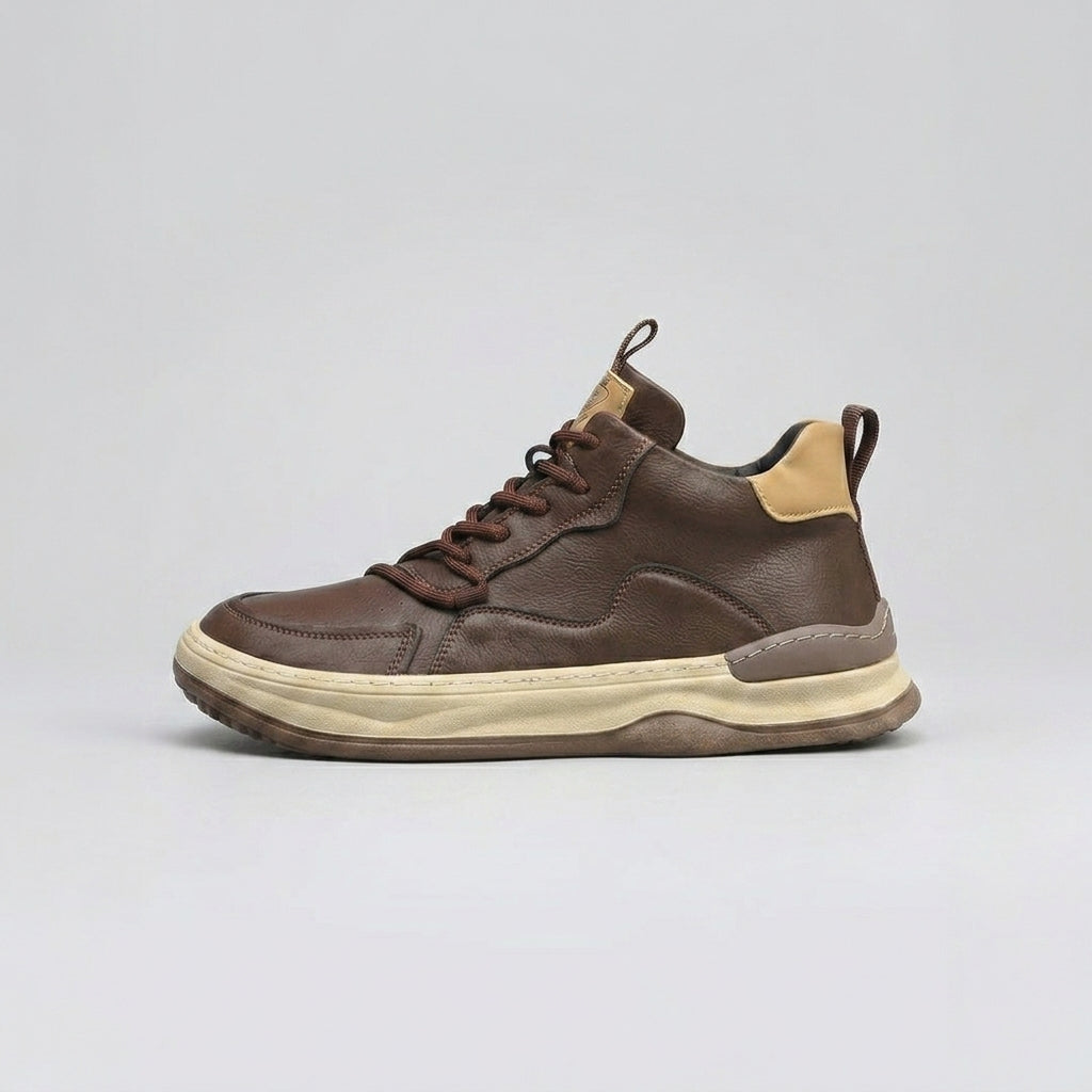 ALBERTANO LEATHER SNEAKERS