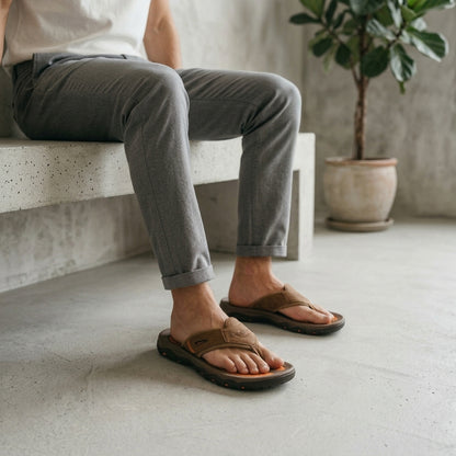 LANGFORD LEATHER SANDALS