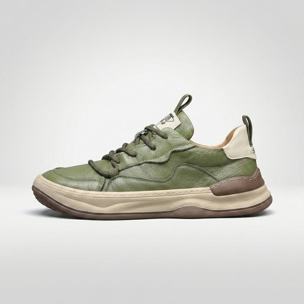 ALBERTANO LEATHER SNEAKERS