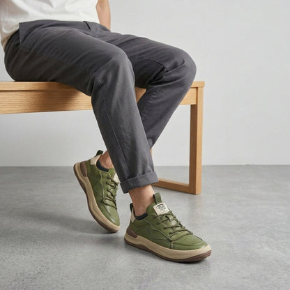 ALBERTANO LEATHER SNEAKERS