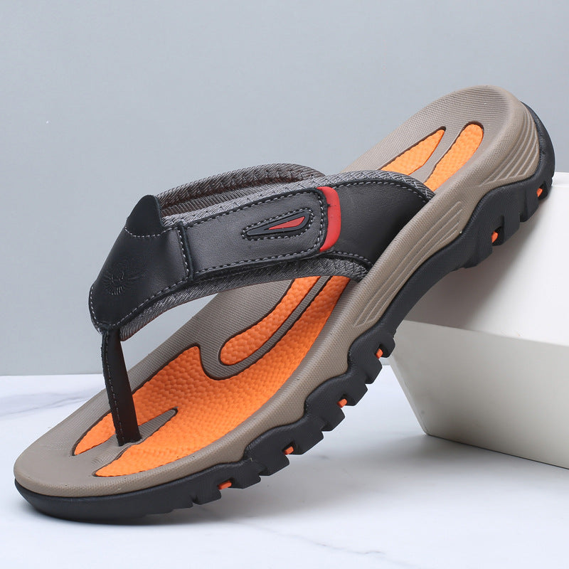 LANGFORD LEATHER SANDALS
