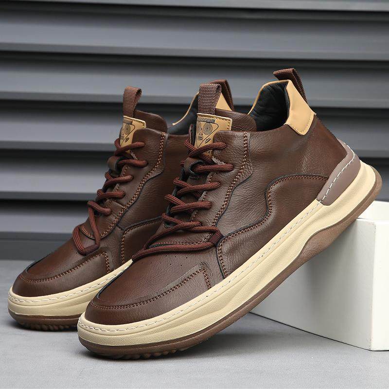 ALBERTANO LEATHER SNEAKERS