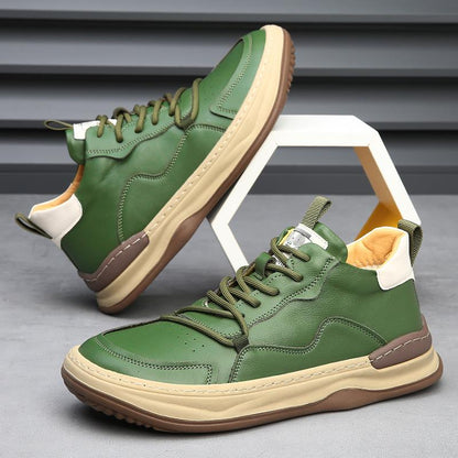 ALBERTANO LEATHER SNEAKERS