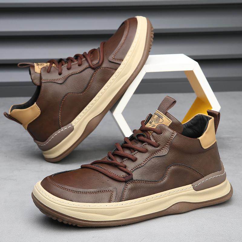 ALBERTANO LEATHER SNEAKERS