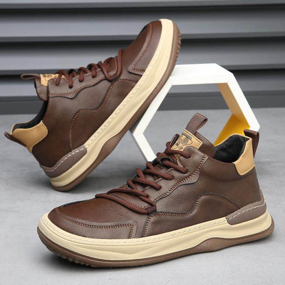 ALBERTANO LEATHER SNEAKERS