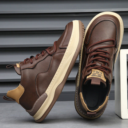 ALBERTANO LEATHER SNEAKERS