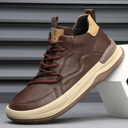 ALBERTANO LEATHER SNEAKERS