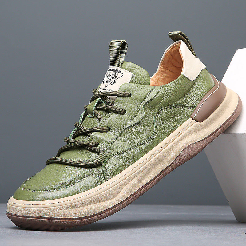 ALBERTANO LEATHER SNEAKERS
