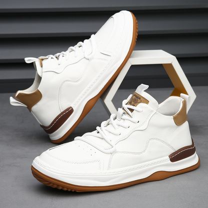 ALBERTANO LEATHER SNEAKERS